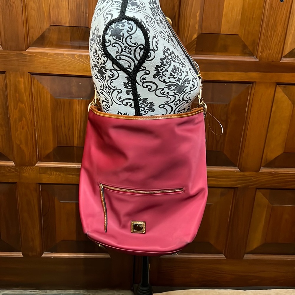 Dooney & Burke Red Nylon Purse
